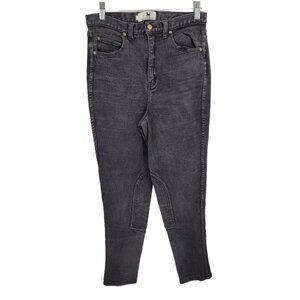 Stateline tack womens 10 black wash denim equestrian horse riding jeans